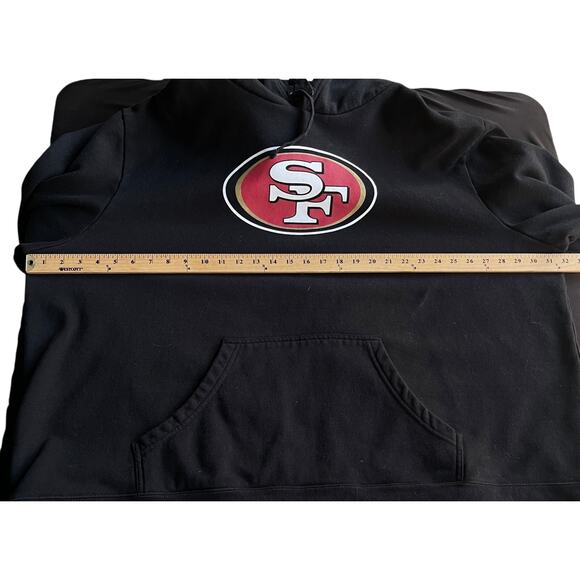 San Francisco 49ers Hoodie Mens 4XL Black NFL Football Pullover Fleece Graphic - Picture 8 of 8
